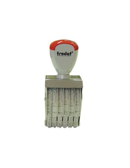 NUMERADOR TRODAT MANUAL 6B.7MM NUMERADOR TRODAT MANUAL 6B.7MM