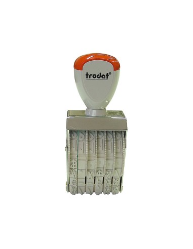 NUMERADOR TRODAT MANUAL 6B.7MM NUMERADOR TRODAT MANUAL 6B.7MM