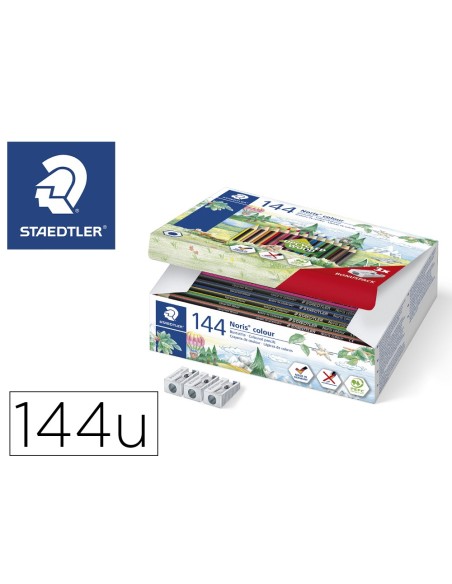 LAPIZ STAEDTLER WOPEX ECOLOGICO CAJA 144 UD.SURTIDAS 12 SURT. LAPIZ STAEDTLER WOPEX ECOLOGICO CAJA 144 UD.SURTIDAS 12 SURT.