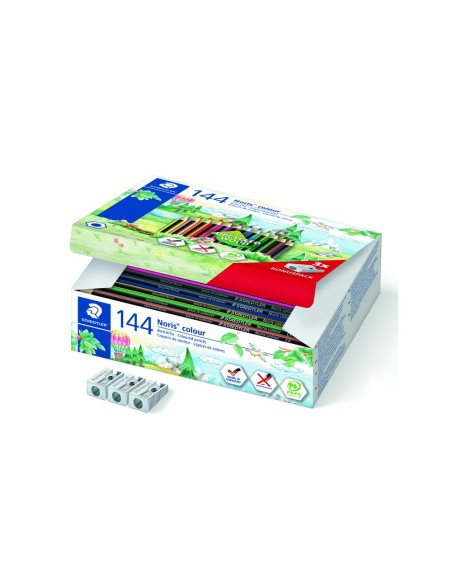 LAPIZ STAEDTLER WOPEX ECOLOGICO CAJA 144 UD.SURTIDAS 12 SURT.