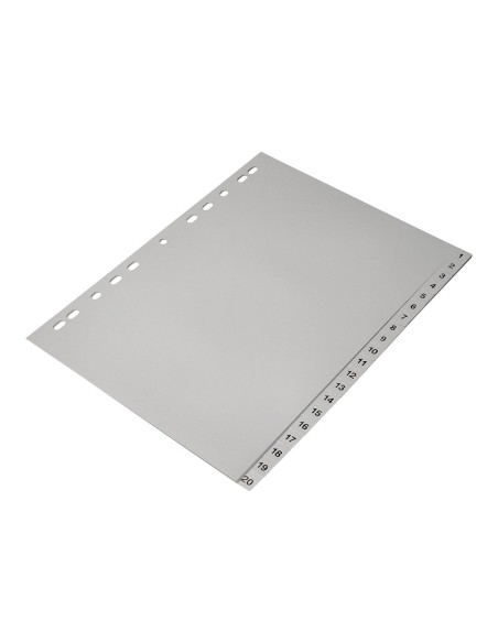 SEP.NUMERICO Q-CON.PLASTICO 1-20 JUEGO 20 SEP.A4 MULTITALADRO