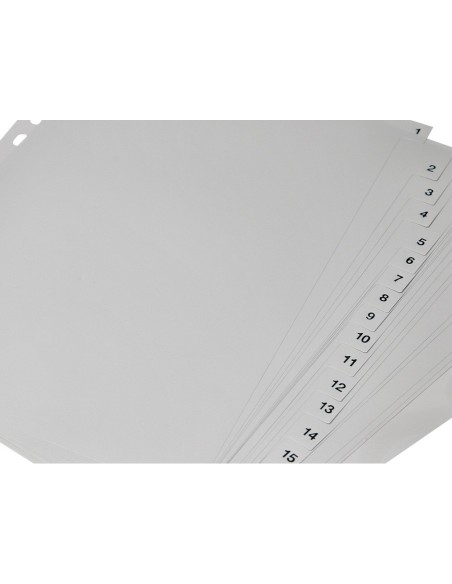 SEP.NUMERICO Q-CON.PLASTICO 1-20 JUEGO 20 SEP.A4 MULTITALADRO