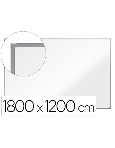 PIZARRA BL.NOBO ESSENCE ACERO VITRIFICADO MAGNETICA 1800X1200MM