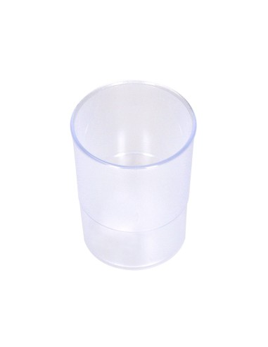 CUBILETE PORTALAPICES Q-CON.TPTE.PLASTICO DIAMETRO 75MM ALTO 100MM CUBILETE PORTALAPICES Q-CON.TPTE.PLASTICO DIAMETRO 75MM ALTO 100MM
