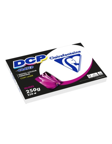 PAPEL FOTOCOPIADORA DCP COATED GLOSSY A4 250 GRAMOS PQ.250H.