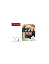 ROTULADOR STABILO BOSS PASTEL FLUOR.NATURE 70 COLORS  4 UD.SURT. 2