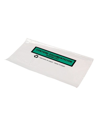 SOBRE AUTOADH Q-CON.PORTADOC MULTILINGUE 240X135MM S/VENTANA 100 UD. SOBRE AUTOADH Q-CON.PORTADOC MULTILINGUE 240X135MM S/VENTANA 100 UD.