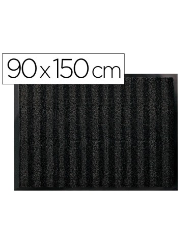 ALFOMBRA SUELO Q-CON INTERIOR ANTIDESLIZ PP.FIELTRO GRIS 90X150CM