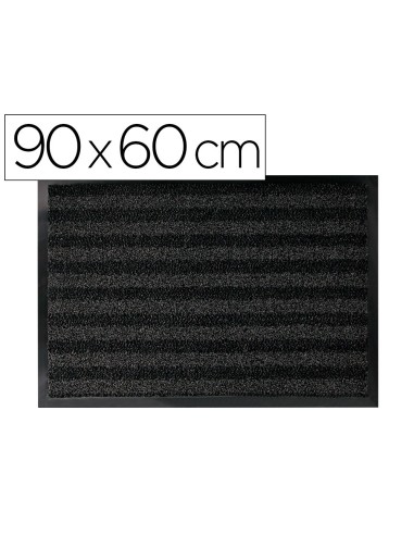 ALFOMBRA SUELO Q-CON INTERIOR ANTIDESLIZ PP.FIELTRO GRIS 90X60CM