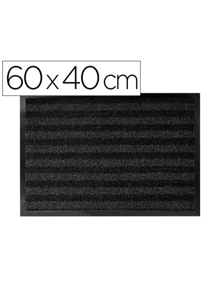 ALFOMBRA SUELO Q-CON INTERIOR ANTIDESLIZ PP.FIELTRO GRIS 60X40CM ALFOMBRA SUELO Q-CON INTERIOR ANTIDESLIZ PP.FIELTRO GRIS 60X40CM