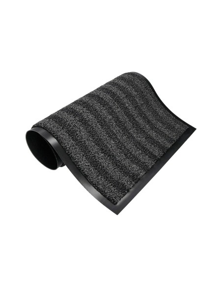 ALFOMBRA SUELO Q-CON INTERIOR ANTIDESLIZ PP.FIELTRO GRIS 60X40CM