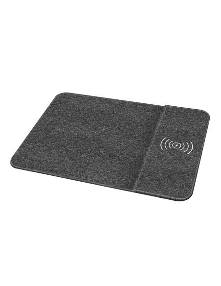 ALFOMBRILLA RATON Q-CON.CARGADOR INALAMBRICO GRIS 300X220MM ALFOMBRILLA RATON Q-CON.CARGADOR INALAMBRICO GRIS 300X220MM