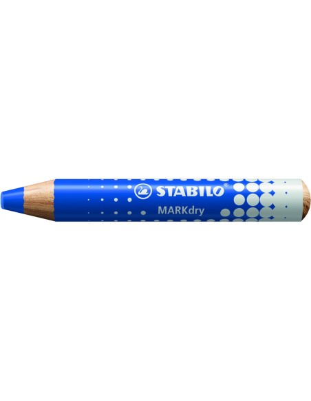 LAPIZ MARCADOR SECO STABILO MARKDRY PIZARRA BL.COLOR AZ. CAJA 5 UD. LAPIZ MARCADOR SECO STABILO MARKDRY PIZARRA BL.COLOR AZ. CAJA 5 UD.