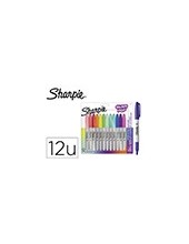 ROTULADOR SHARPIE PERMANENTE FINO GLAM POP 12 UD.SURT. 2