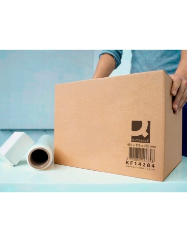 CAJA EMBALAR Q-CON.AMERICANA RESISTENTE RECICLADO 7MM 450X375X280MM CAJA EMBALAR Q-CON.AMERICANA RESISTENTE RECICLADO 7MM 450X375X280MM