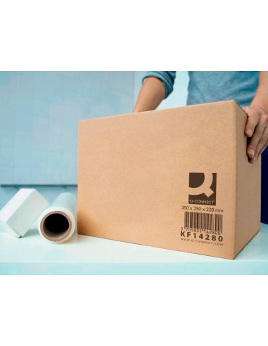 CAJA EMBALAR Q-CON.AMERICANA CARTON C.SIMPLE 5MM KRAFT 350X250X220MM CAJA EMBALAR Q-CON.AMERICANA CARTON C.SIMPLE 5MM KRAFT 350X250X220MM