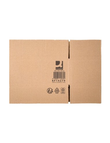 CAJA EMBALAR Q-CON.AMERICANA CARTON C.SIMPLE 5MM KRAFT 250X150X100MM CAJA EMBALAR Q-CON.AMERICANA CARTON C.SIMPLE 5MM KRAFT 250X150X100MM