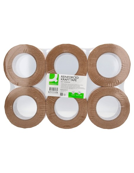 CINTA ADH. Q-CON.KRAFT REFORZADO 50MT.X 50MM EMBALAJE