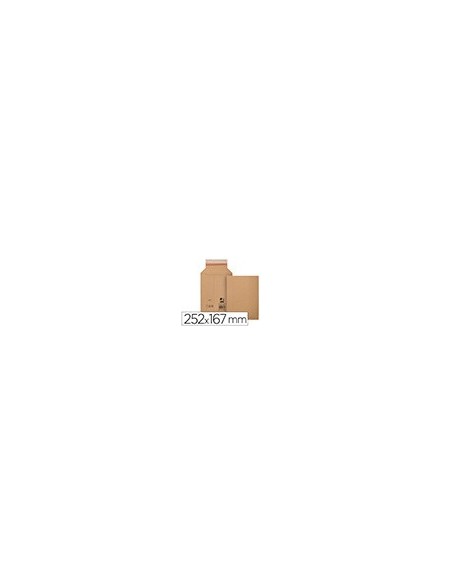 SOBRE ENVIOS Q-CON.CARTON 100% RECICL AUTOADHESIVO252X167X72MM SOBRE ENVIOS Q-CON.CARTON 100% RECICL AUTOADHESIVO252X167X72MM
