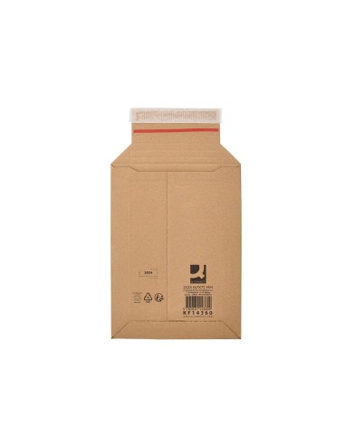 SOBRE ENVIOS Q-CON.CARTON 100% RECICL AUTOADHESIVO252X167X72MM SOBRE ENVIOS Q-CON.CARTON 100% RECICL AUTOADHESIVO252X167X72MM
