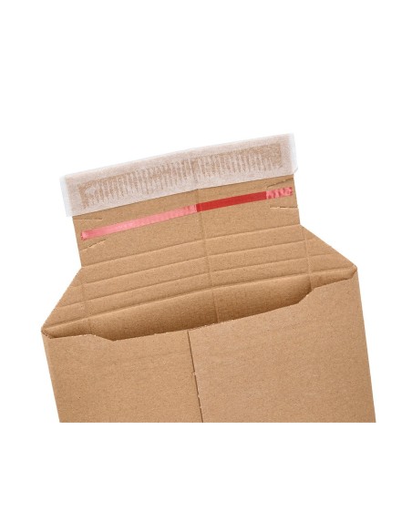 SOBRE ENVIOS Q-CON.CARTON 100% RECICL AUTOADHESIVO252X167X72MM SOBRE ENVIOS Q-CON.CARTON 100% RECICL AUTOADHESIVO252X167X72MM