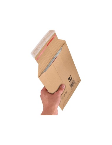 SOBRE ENVIOS Q-CON.CARTON 100% RECICL AUTOADHESIVO252X167X72MM SOBRE ENVIOS Q-CON.CARTON 100% RECICL AUTOADHESIVO252X167X72MM