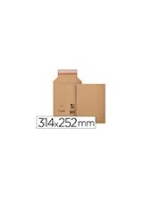 SOBRE ENVIOS Q-CON.CARTON 100% RECICL AUTOADHESIVO 314X252X72MM 2