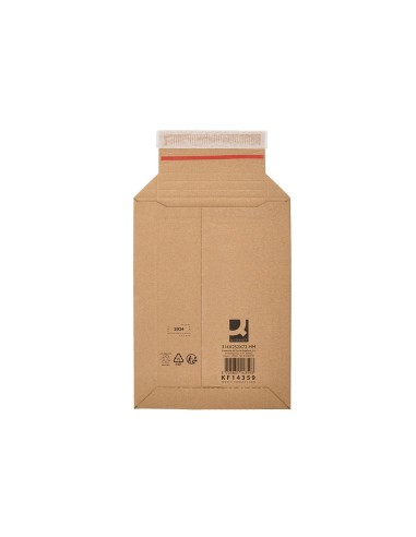 SOBRE ENVIOS Q-CON.CARTON 100% RECICL AUTOADHESIVO 314X252X72MM SOBRE ENVIOS Q-CON.CARTON 100% RECICL AUTOADHESIVO 314X252X72MM