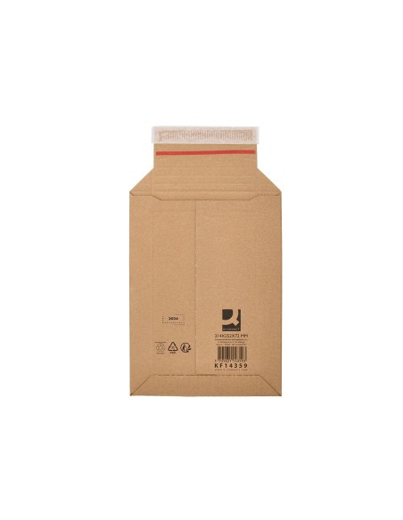 SOBRE ENVIOS Q-CON.CARTON 100% RECICL AUTOADHESIVO 314X252X72MM SOBRE ENVIOS Q-CON.CARTON 100% RECICL AUTOADHESIVO 314X252X72MM