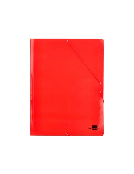 CARPETA  GOMAS 3 SOLAPAS CARTON PLAST.800GR.A3 SURT.