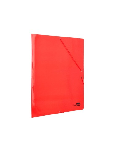 CARPETA  GOMAS 3 SOLAPAS CARTON PLAST.800GR.A3 SURT.