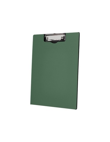 CARPETA Q-CON.MINICLIP SUP. A4 PLAST.50% RECICL VE.OLIVA GROSOR 2,1MM