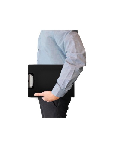 CARPETA Q-CON.MINICLIP SUP. A4 PLAST.50% RECICLADO NG.GROSOR 2,1MM