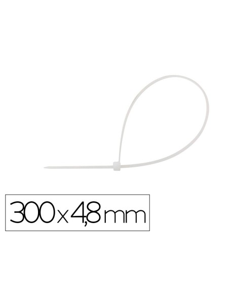 BRIDA Q-CON.BL.300X4,8MM 100 UD. BRIDA Q-CON.BL.300X4,8MM 100 UD.