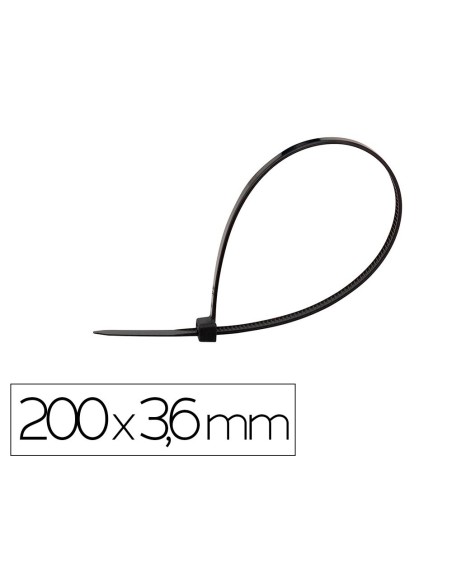BRIDA Q-CON.NG.200X3,6MM 100 UD. BRIDA Q-CON.NG.200X3,6MM 100 UD.