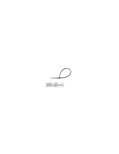 BRIDA Q-CON.NG.200X2,5MM 100 UD. BRIDA Q-CON.NG.200X2,5MM 100 UD.