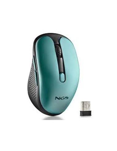 RATON NGS EVO RUST OPTICO 800/1200/1600 DPI INAL. 5BT.USB 2,4 GHZ VE.