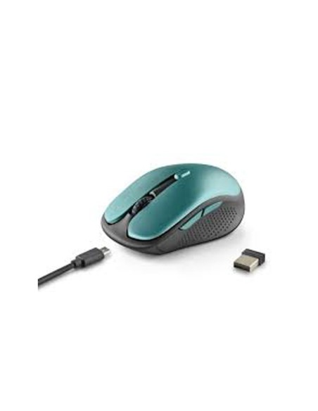 RATON NGS EVO RUST OPTICO 800/1200/1600 DPI INAL. 5BT.USB 2,4 GHZ VE.