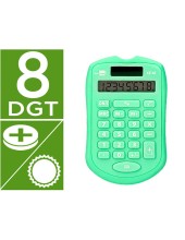 CALCULADORA  BOLSILLO XF42 8D.SOLAR PILAS VE. 94X59,5X10,5MM