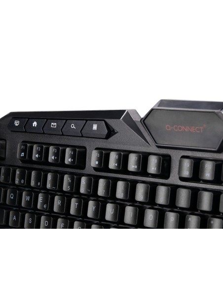 SET TECLADO RATON Q-CON.CABLE E ILUMINACION LED NG.