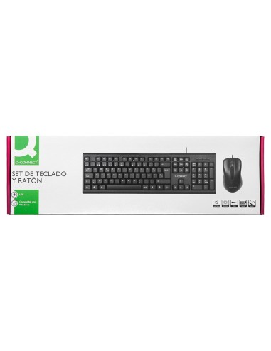 SET TECLADO RATON Q-CON.CABLE NG.