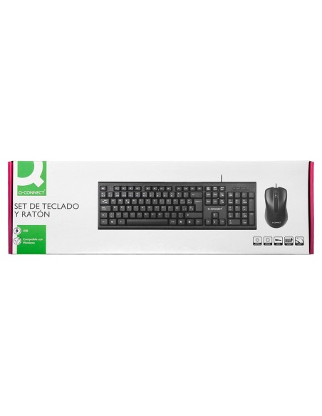 SET TECLADO RATON Q-CON.CABLE NG.