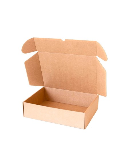 CAJA AUTOMONTABLE Q-CON. CARTON RECICLADO SIMPLE 3MM 430X320X150MM