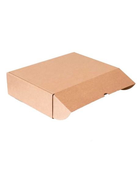 CAJA AUTOMONTABLE Q-CON. CARTON RECICLADO CANAL 3MM 330X250X100MM