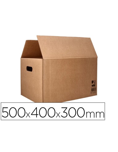 CAJA EMBALAR Q-CON.AMERICANA FONDO AUTO ASAS SIMPLE 5MM 500X400X300MM