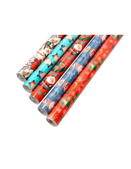 PAPEL REGALO NAVIDAD ROLLO ANCHO 70 CM 2MT.60GR.DISEÑOS SURT.C-2024 PAPEL REGALO NAVIDAD ROLLO ANCHO 70 CM 2MT.60GR.DISEÑOS SURT.C-2024