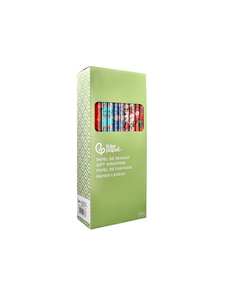 PAPEL REGALO NAVIDAD ROLLO ANCHO 70 CM 2MT.60GR.DISEÑOS SURT.C-2024 PAPEL REGALO NAVIDAD ROLLO ANCHO 70 CM 2MT.60GR.DISEÑOS SURT.C-2024