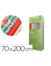 PAPEL REGALO TODO AÑO ROLLO ANCHO 70CM 60GR.DISEÑOS SURT.C-2024