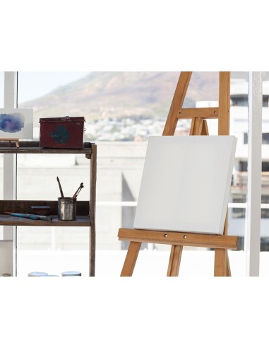 BASTIDOR  LIENZO GRAPADO TRASERO ALGODON 100% 30X30 CM