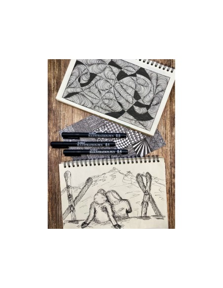 ROTULADOR ARTLINE CALIBRADO MICROMETRICO NG.ILLUSTRATION EK-280W3ILN